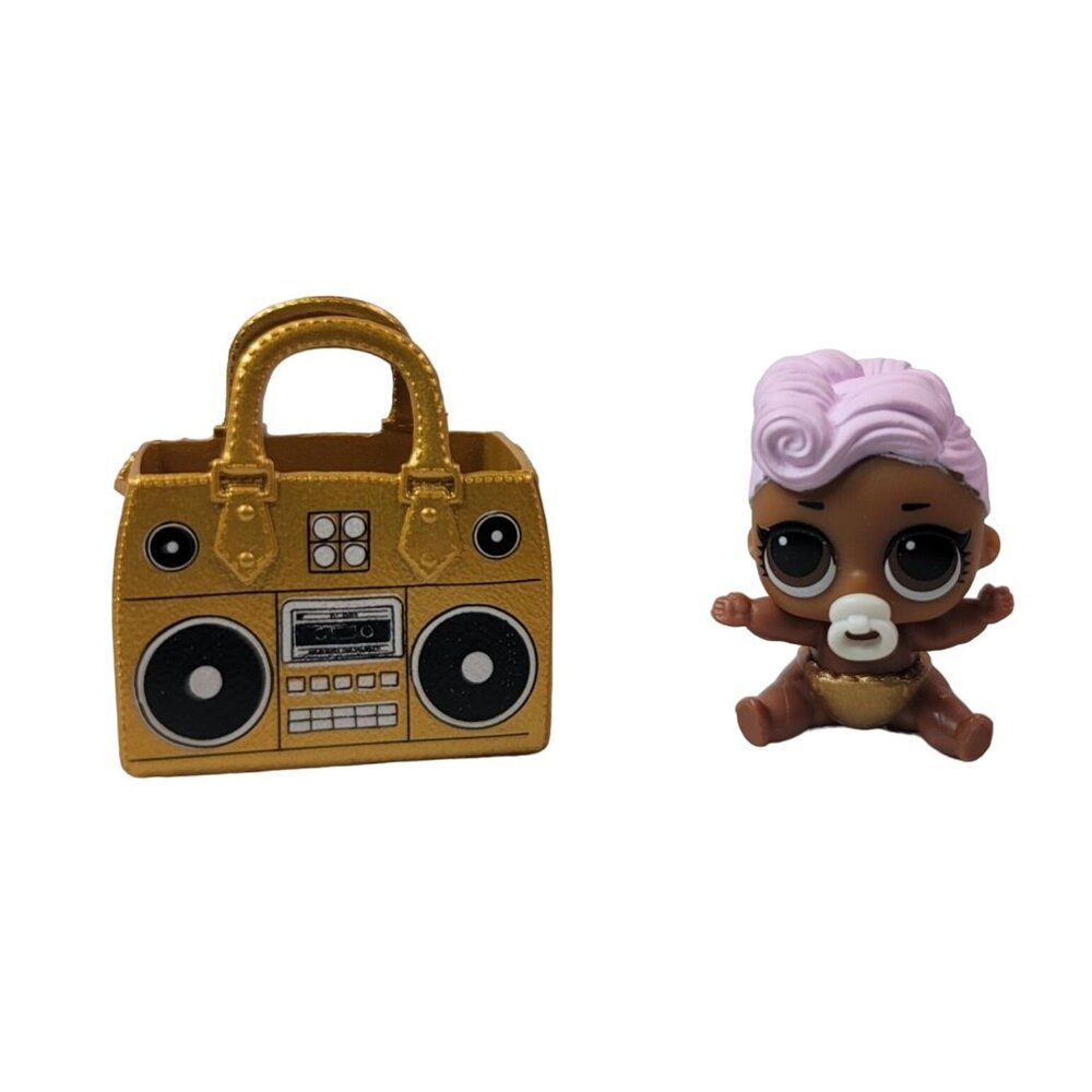LOL Surprise Doll Accessories Lil DJ 3 PCS Radio Bag Series 2 Hip Hop Club